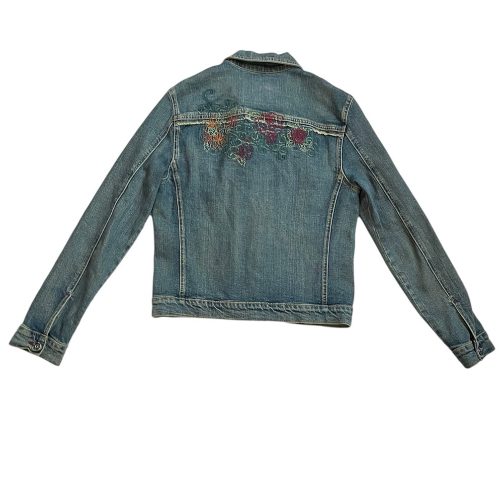 Vintage y2k Fiorucci floral denim jacket - Picture 9 of 17